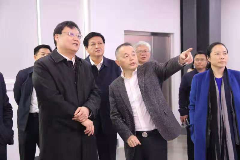 湖南省委常委、省國資委書記等赴邵陽調(diào)研國資國企工作方案考察團(tuán)來我公司調(diào)研